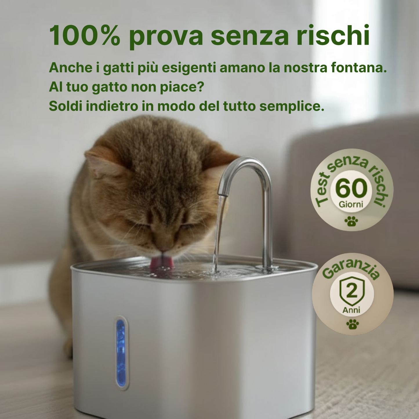PureFlow Mini Fontana per gatti